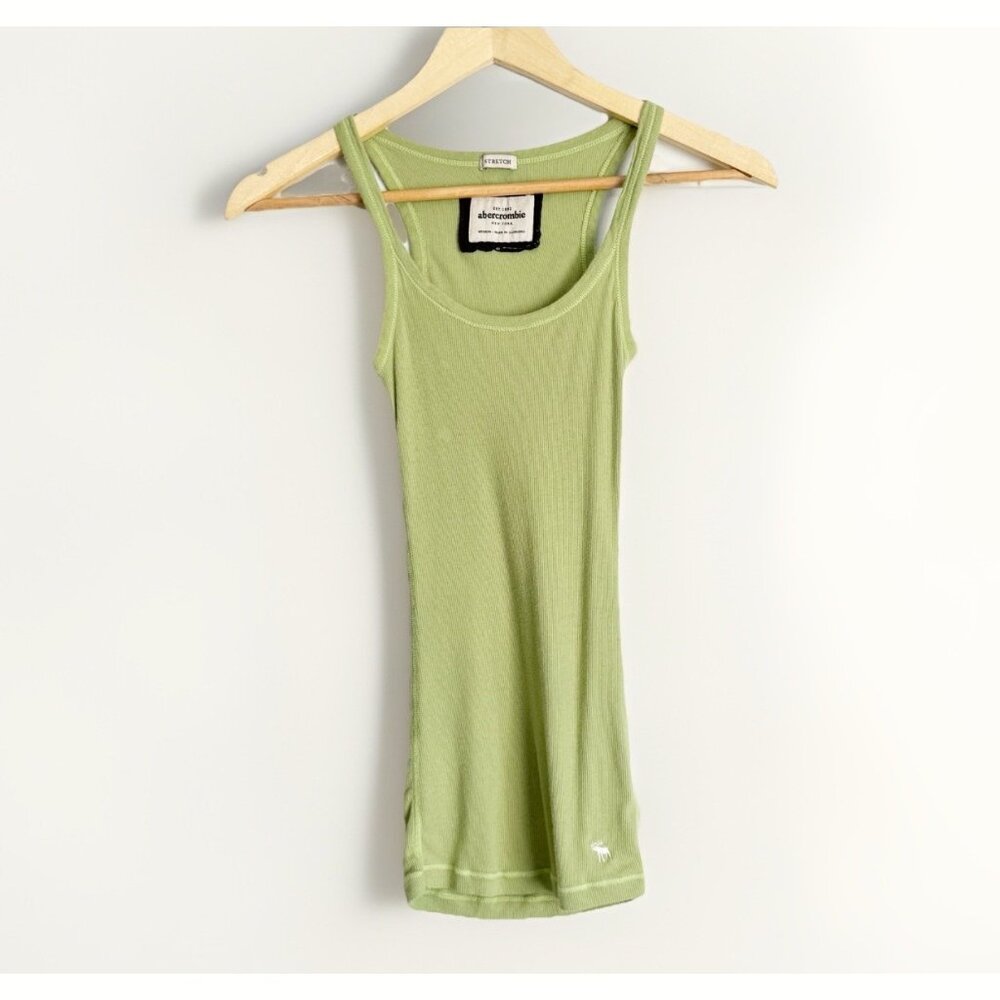 Abercrombie & Fitch Y2K Long Ribbed Tank Top Medium Elena Gilbert Vampire Diarie